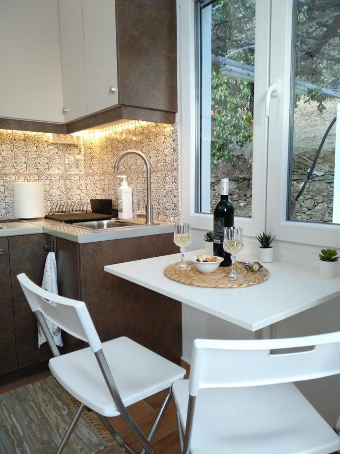 House With Beautiful Garden In Plomari Apartment Exterior photo